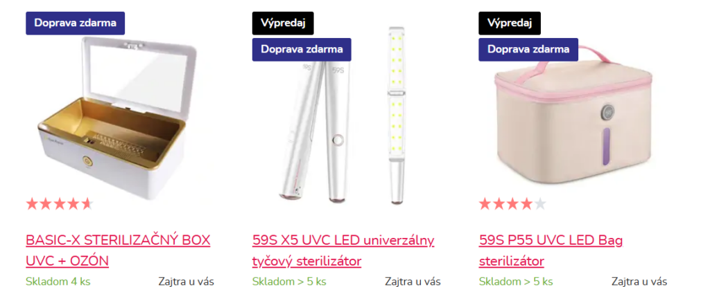 sterilizátor na filcky