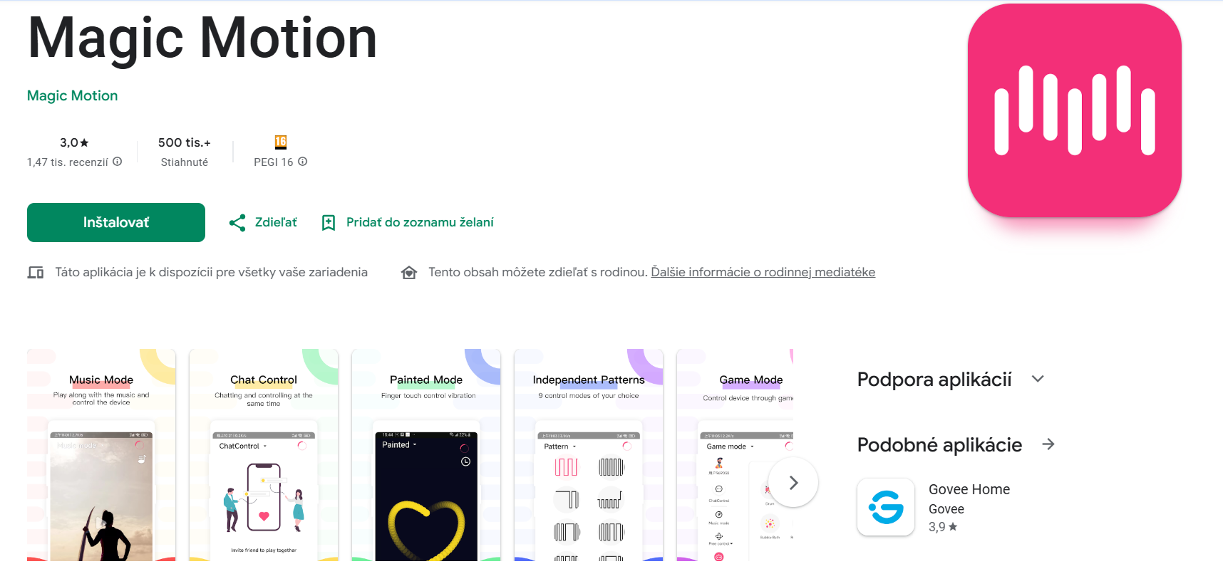 Návod Ako spárovať pomôcku Magic Motion s mobilom MAGAZÍN EROS.SK