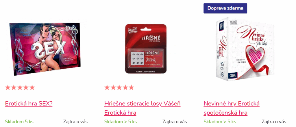 erotické hry