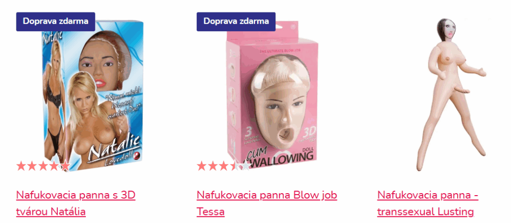 nafukovacie panny