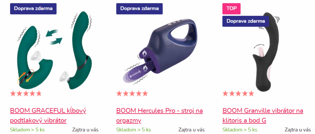 vibrátory na bod G
